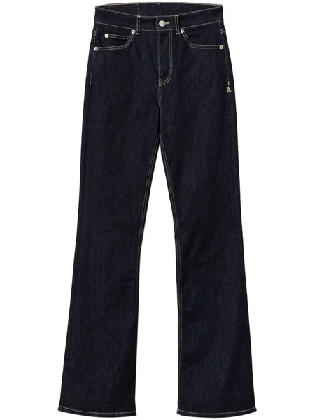  Twinset Jeans Svasati Con Cinque Tasche - Blu 