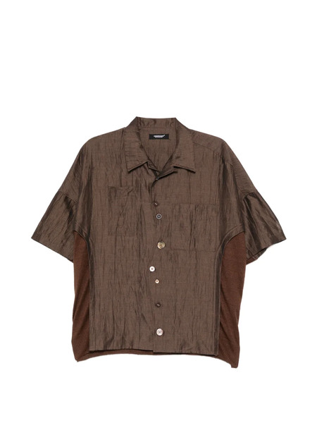  Undercover Camicia A Maniche Corte - Marrone 