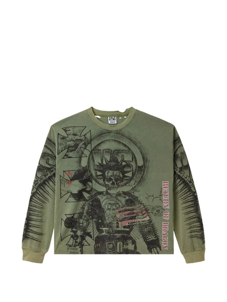  Vale Forever Reggie Graphic-print Sweater - Verde 