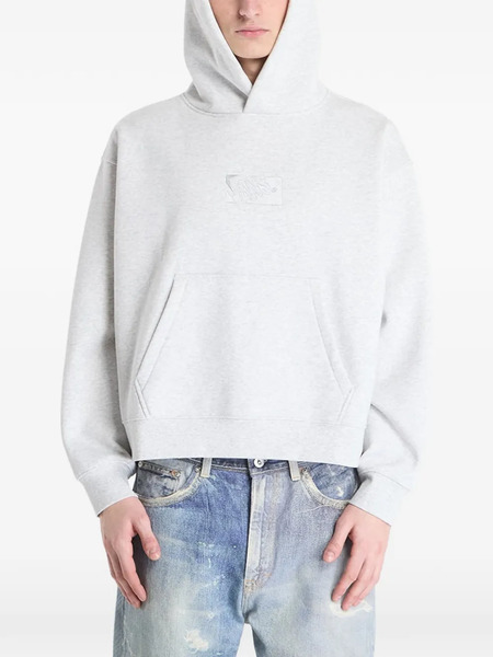  Vans Felpa Con Cappuccio E Logo - Grigio 