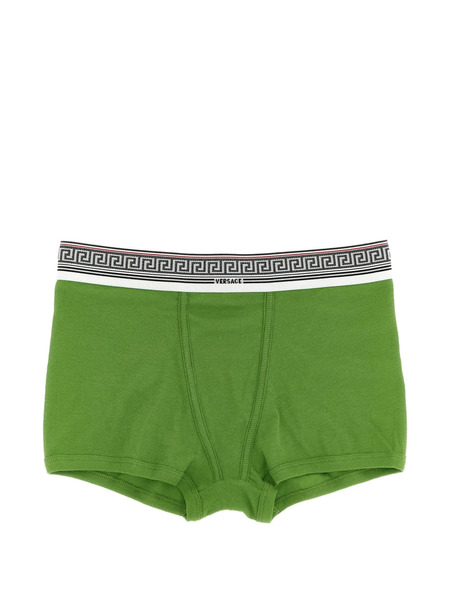  Versace Boxer Greca A Coste - Verde 