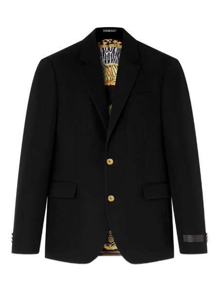  Versace Giacca Con Logo - Nero 