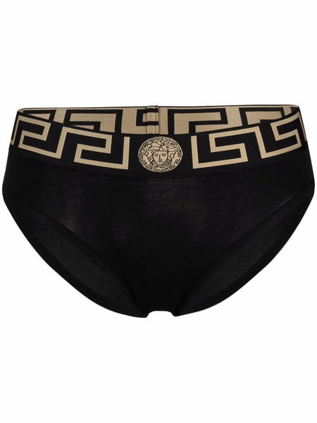  Versace Slip Greca Border - Nero 