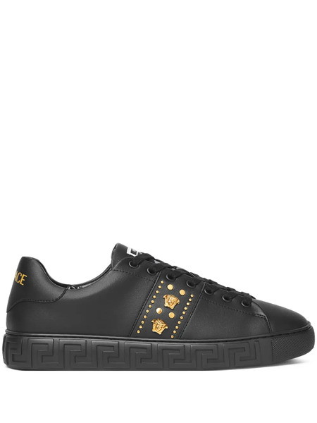  Versace Sneakers Greca Con Borchie - Nero 