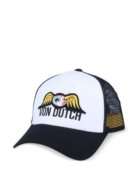  Von Dutch Logo-patch Mesh-panel Cap - Nero 