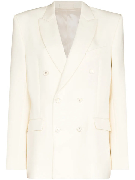  Wardrobe.nyc Blazer Doppiopetto - Bianco 