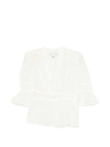  We Are Kindred Blusa Con Peplum - Toni Neutri 
