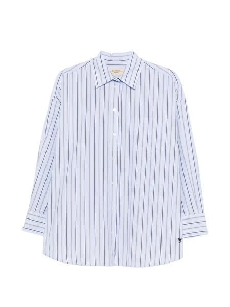  Weekend Max Mara Camicia A Righe - Blu 