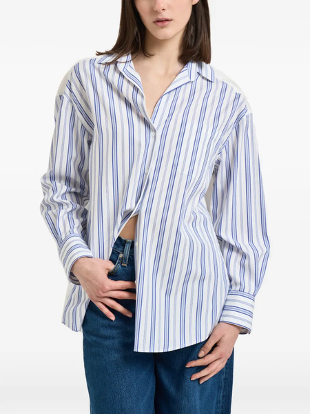  Weekend Max Mara Camicia A Righe - Blu 