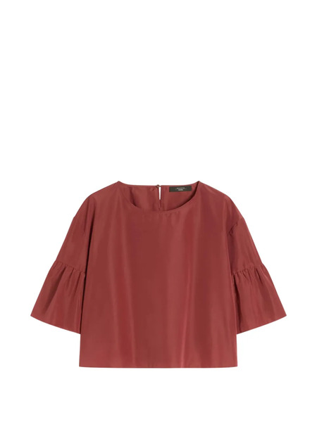  Weekend Max Mara Camicia Svasata - Rosso 