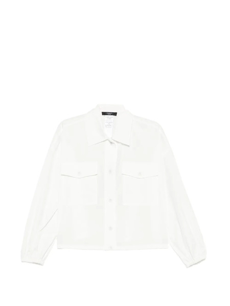  Weekend Max Mara Giacca Con Tasche - Bianco 