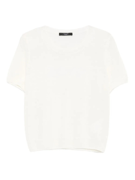 Weekend Max Mara Maglione Girocollo - Bianco 
