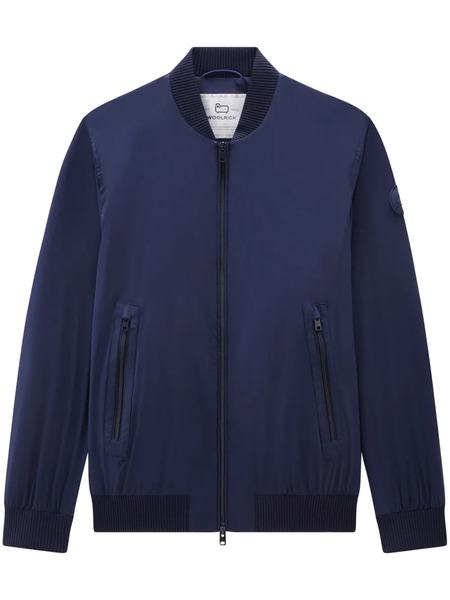  Woolrich Bomber Con Applicazione - Blu 