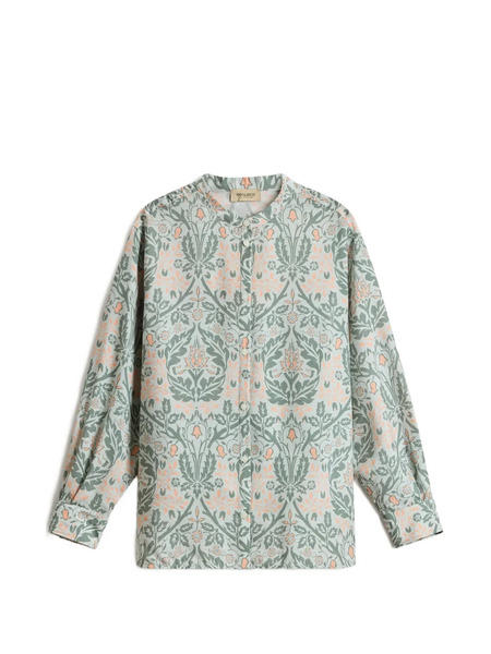  Woolrich Camicia A Fiori - Verde 