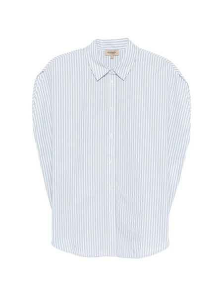  Woolrich Camicia A Righe - Bianco 