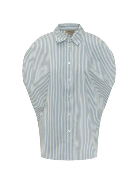  Woolrich Camicia A Righe - Blu 