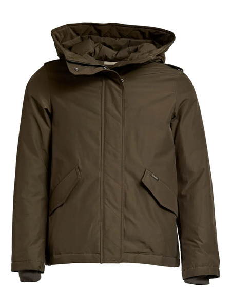  Woolrich Giacca Con Cappuccio - Verde 