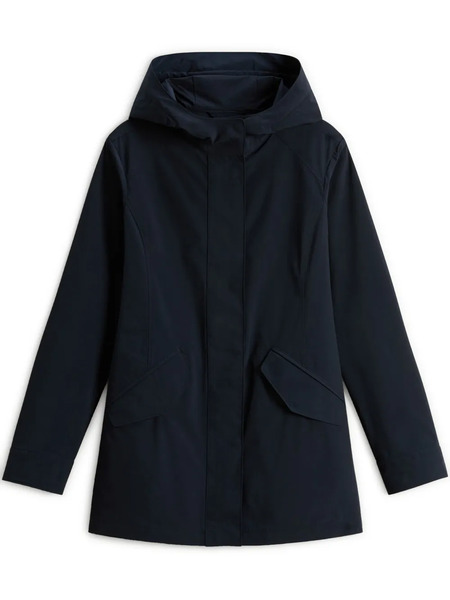  Woolrich Parka Aderente - Blu 