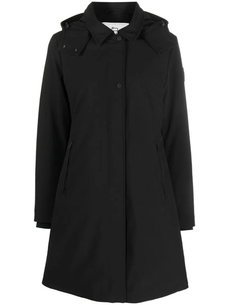  Woolrich Parka Con Cappuccio - Nero 