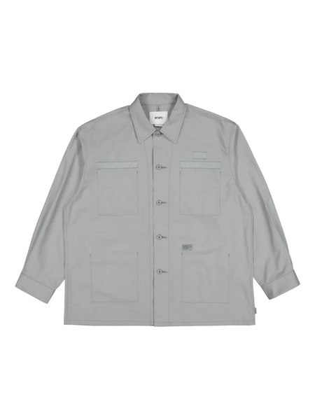  Wtaps Camicia Con Tasche - Grigio 