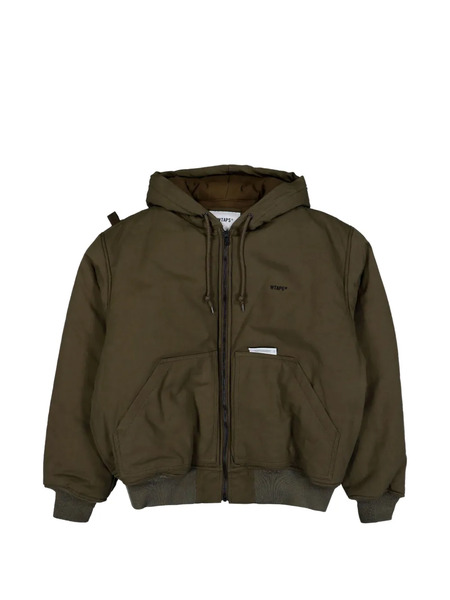 Wtaps Giacca D00m In Cotone Con Cappuccio - Marrone 