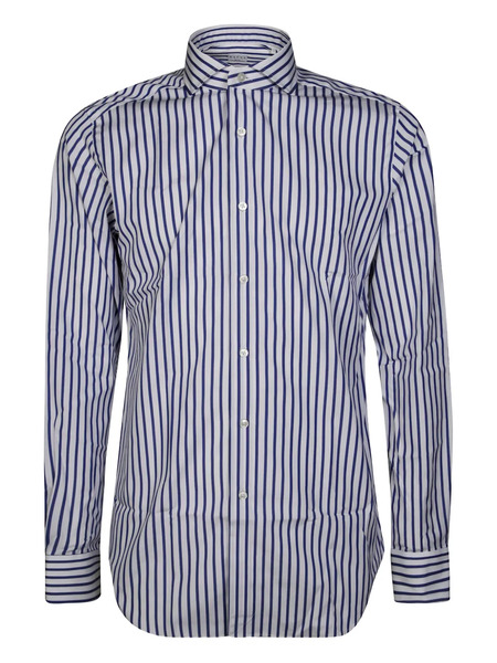  Xacus Camicia A Righe - Blu 