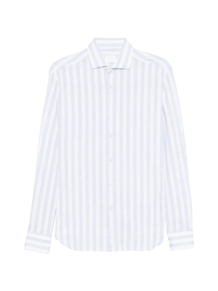  Xacus Camicia A Righe - Blu 