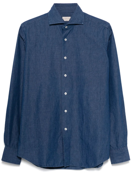  Xacus Camicia In Cotone - Blu 