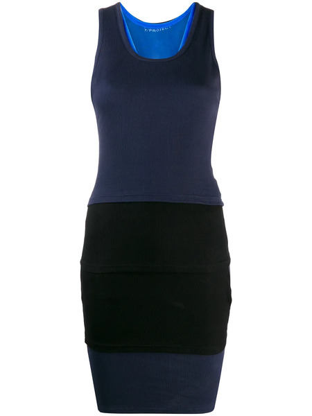  Y/project Abito Aderente - Blu 