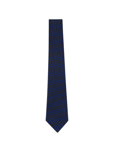  Zegna Cravatta A Fantasia - Blu 