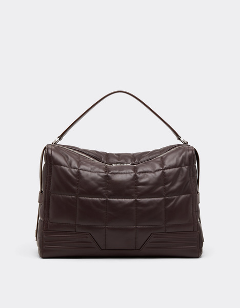  Ferrari Ferrari Gt Soft Shoulder Bag In Pelle Trapuntata - Male Borse E Accessori Da Viaggio Espresso Os 