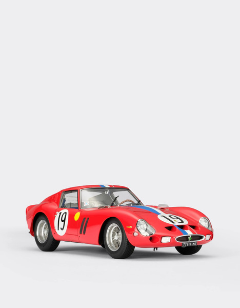  Ferrari Modello Ferrari 250 Gto 1962 Le Mans In Scala 1:18 - Male Repliche E Modellini In Scala Rosso Os 