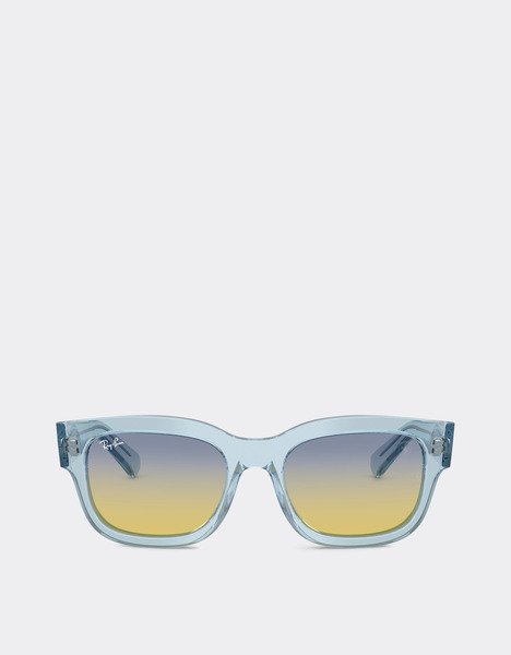  Ferrari Ray-ban Per Scuderia Ferrari Rb2228m In Acetato Azzurro Trasparente Con Lenti Giallo/blu Chiaro Sfumate Edizione Speciale -  Occhiali Da Sole Azzurro Os 