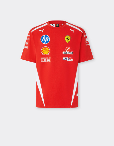  Ferrari T-shirt Hamilton Replica Drivers Authentic 2026 Puma For Scuderia Ferrari Hp -  T-shirt Rosso Xs 