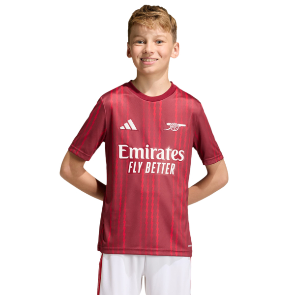  Adidas Arsenal Fc 26 Pre-match Jersey Bambini - Maglie/repliche Rosso - Taglia 123 - 129 Cm - Poly Mesh 