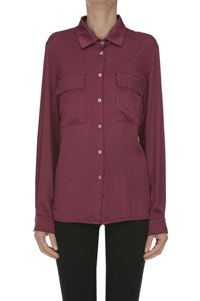  Blukey Camicia In Satin 