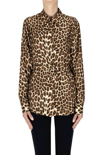 P.a.r.o.s.h. Camicia Stampa Animalier 