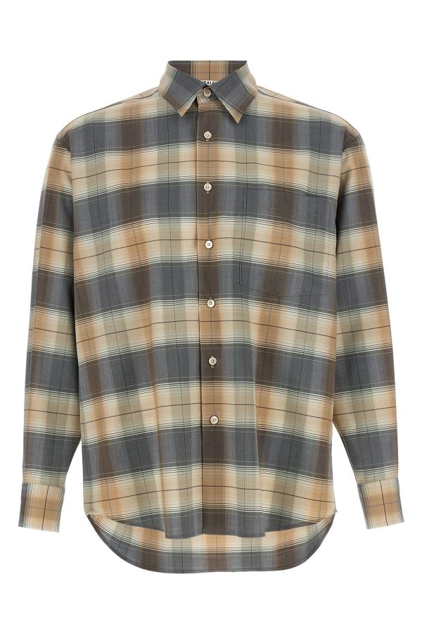  Auralee Camicia Check 