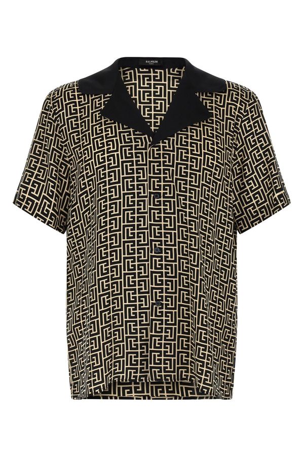  Balmain Camicia Monogram 