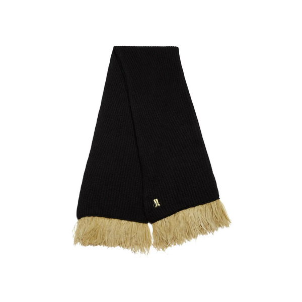  La Doublej Foulards & Scarves Women - High Kick Scarf Anthracite One Size 68%baby Alpaca 22%polyammide 10%wool Merino Fine 