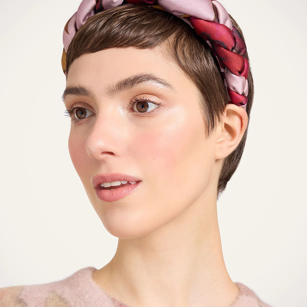  La Doublej Hair Accessories Women - Rapunzel Headband French Kiss Dusty Pink One Size 100% Polyester 