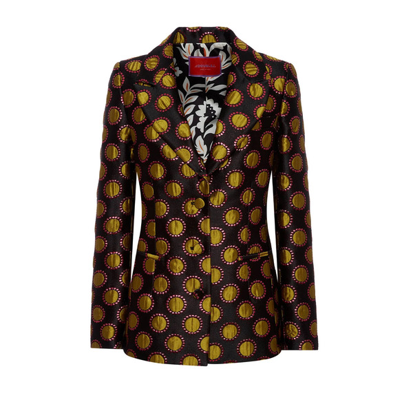  La Doublej Outerwear Women - 24/7 Jacket Winter Sun Black L 80% Polyester 9% Metal 7%silk 4%polyammide 