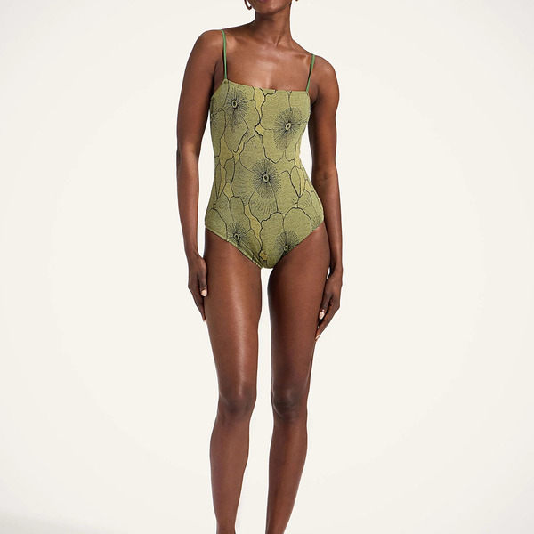  La Doublej Swimwear Women - Elle Swimsuit Primrose Yellow S 66% Viscose 22% Polyamide 9% Metal 3% Elastan 