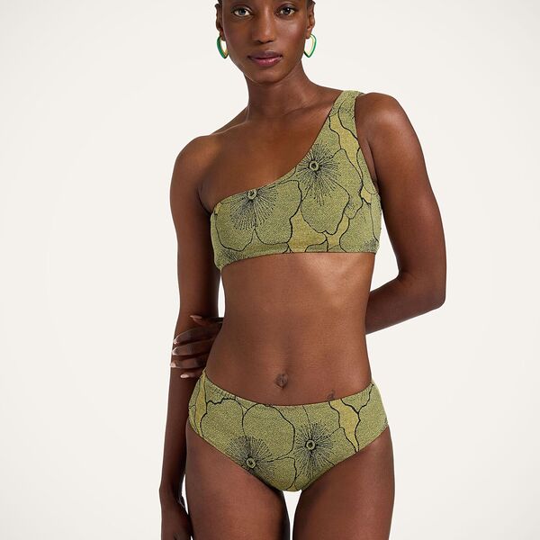  La Doublej Swimwear Women - Goddess Bikini Top Primrose Yellow L 66% Viscose 22% Polyamide 9% Metal 3% Elastan 
