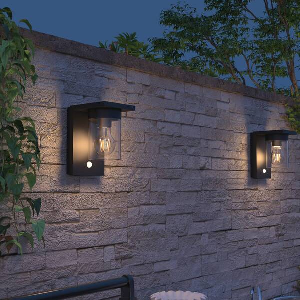  Calex Calex Applique Da Esterni Led Asti, Sensore, Ip44, Nero 