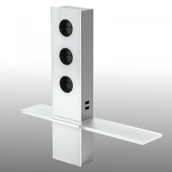  Evotec Evotec Colonnina Prese Power Con Usb E Mensola 