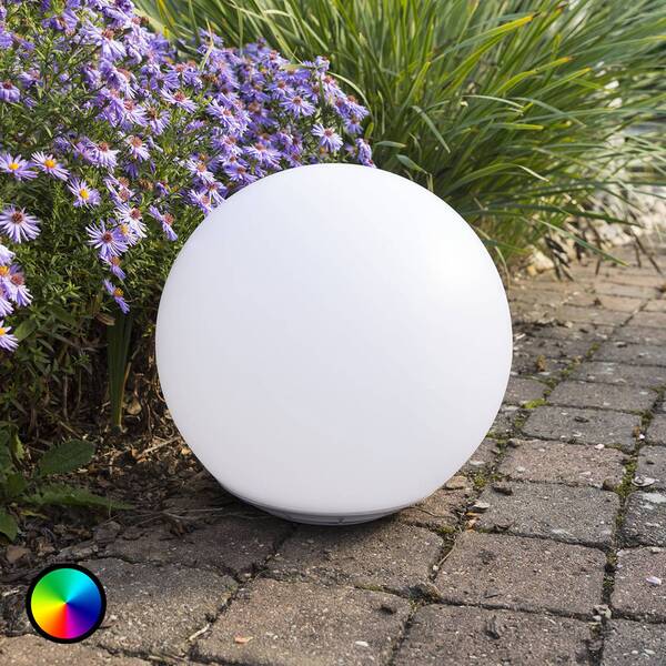 Heitronic Heitronic Lampada A Sfera Led Solare Galleggiante Globo 