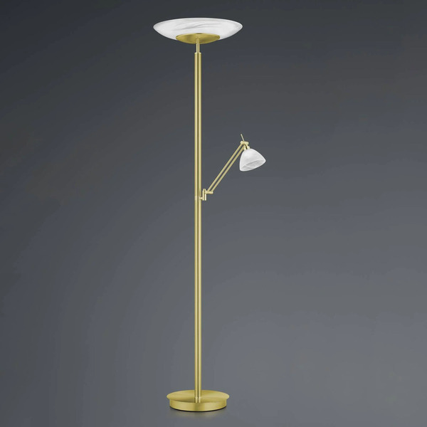  Hell Hell Piantana Led Findus, A 2 Luci, Ottone 