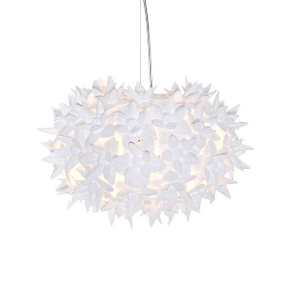  Kartell Kartell Bloom S2 Led A Sospensione G9, Bianco 