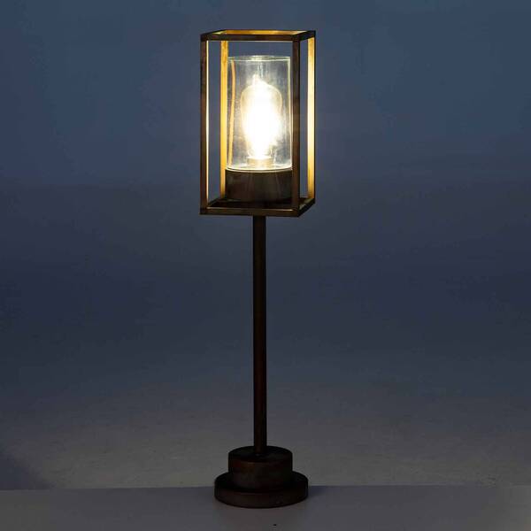  Moretti Luce Moretti Luce Lampione Cubic³ 3370 Ottone Anticato/trasparente 